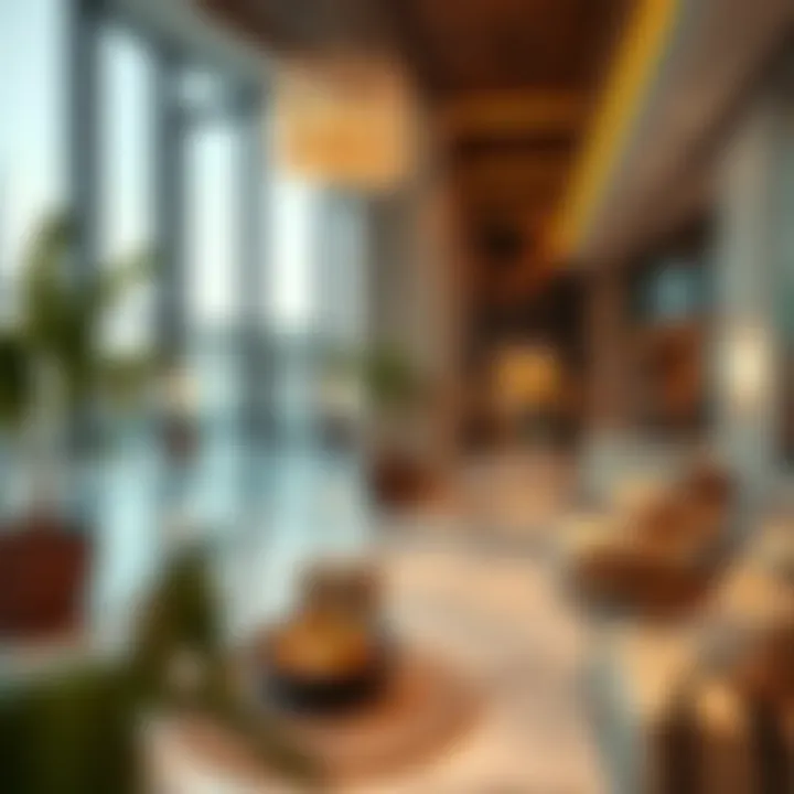 Luxurious amenities within Al Majara Tower