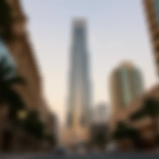 Binghatti Contracting's iconic skyscraper in Dubai