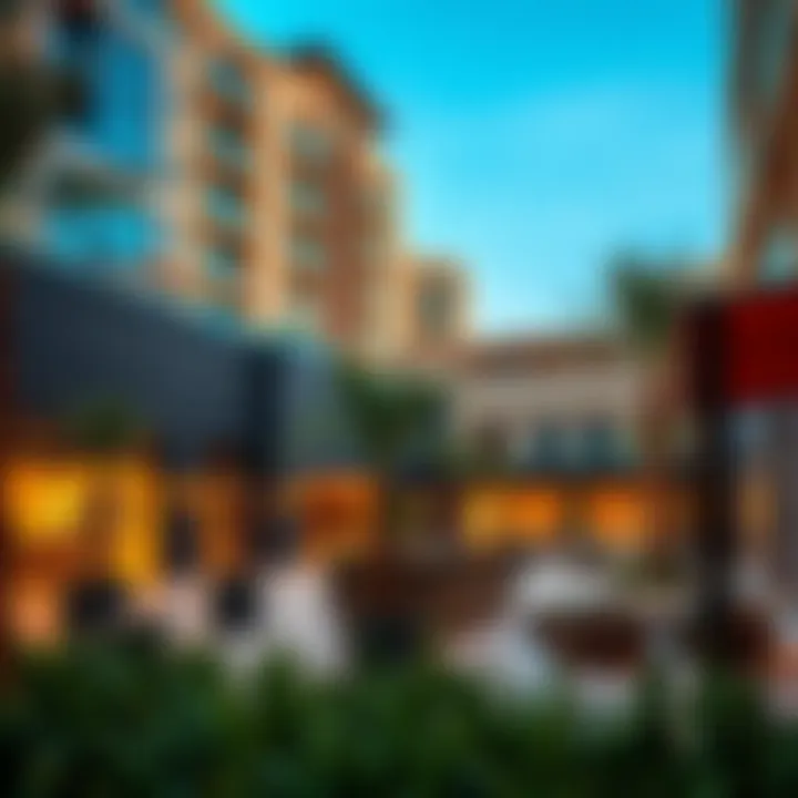 Vibrant community spaces in Emaar mixed-use development