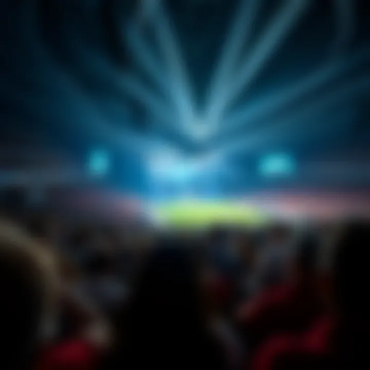 Audience enjoying a live concert at Etihad Arena