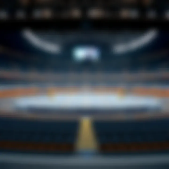 Detailed seating chart for concert at Etihad Arena