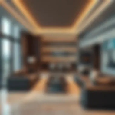 Contemporary Living Spaces Inside Damac Smart Heights Interior design featuring contemporary living spaces in Damac Smart Heights