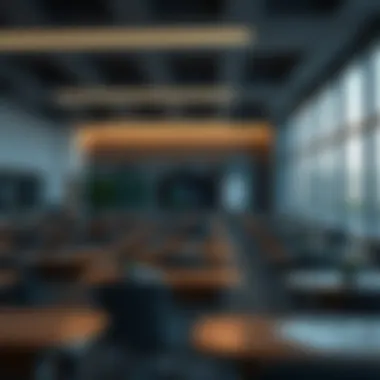Innovative Learning Environment Modern classroom setting within EDI Academic City