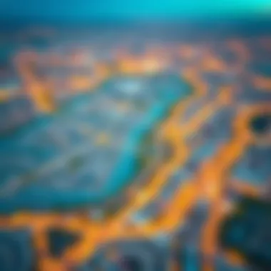 Accessibility and Connectivity Overview Map highlighting connectivity and accessibility surrounding EDI Academic City