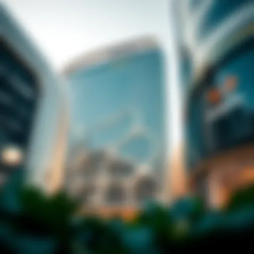Stunning exterior view of كبتل مول showcasing modern architecture
