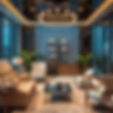 Elegance in Executive Office Spaces Interior of a luxurious executive office