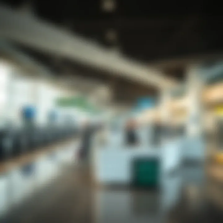 Check-in counters at PIA Dubai Terminal with efficient staff