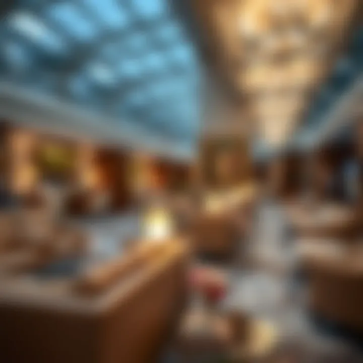 Modern lounges available for travelers at PIA Dubai Terminal