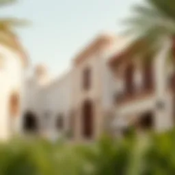 Traditional Emirati architecture showcasing cultural heritage