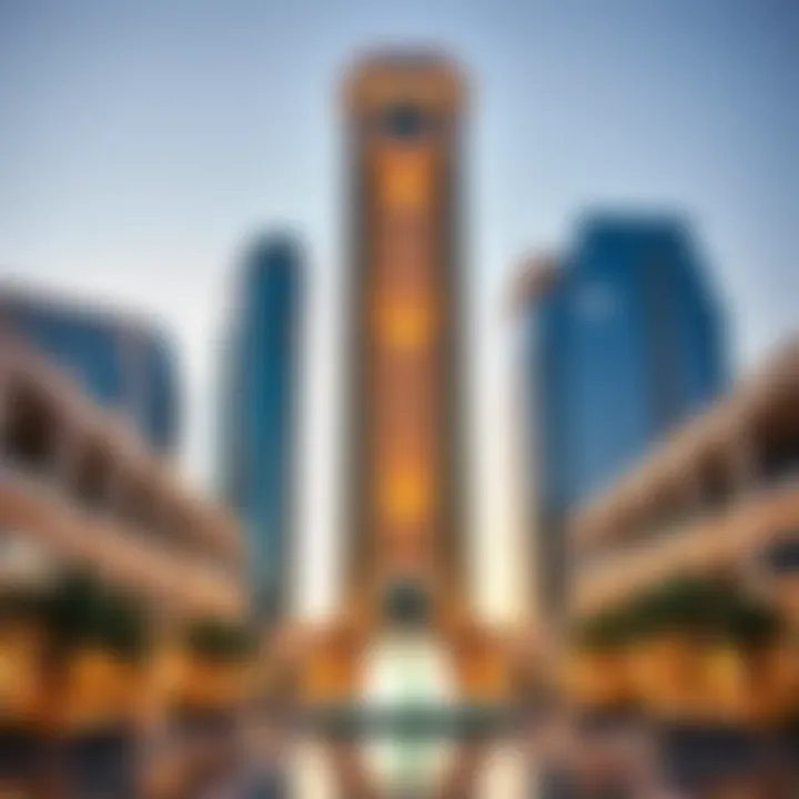 Iconic architectural designs within Yas Projects