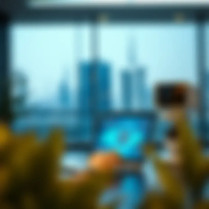 Modern real estate technology being used in property management