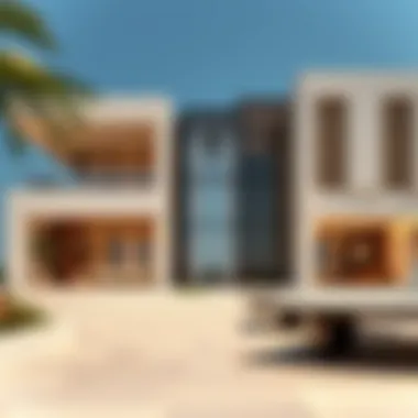 Stunning Modern Architecture in Jumeirah Luxurious villa in Jumeirah showcasing modern architecture
