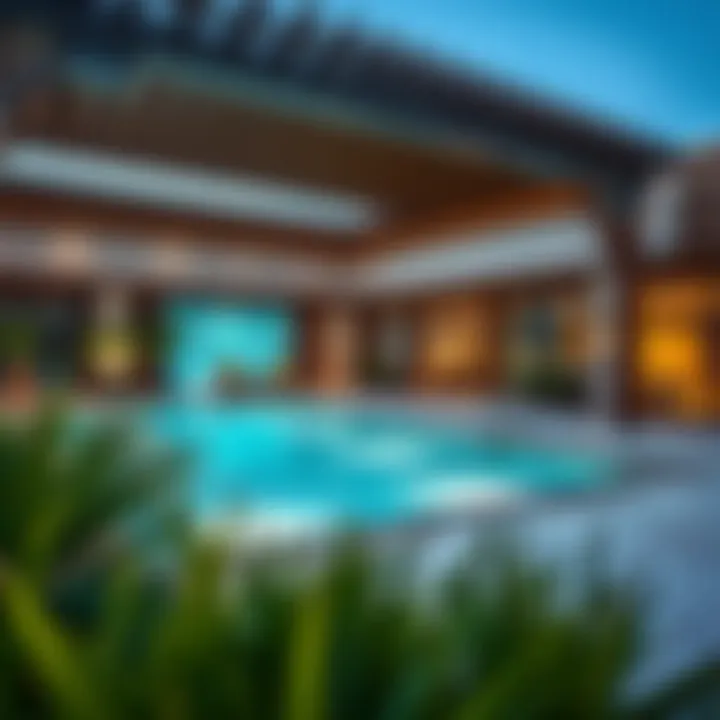 Community amenities in Nad Al Sheba highlighting lifestyle and leisure activities